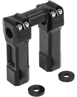 Kuryakyn 5" Billet Handlebar Risers Black