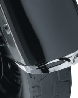 Kuryakyn Chrome Front Fender Tip Leading Edge Fits 90-17 Fat Boy Models