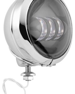 Letric Lighting 4.5in LED Passing Lamps Chr/Blk