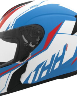 THH T810S Turbo Full Face Helmet Blue/Red XS