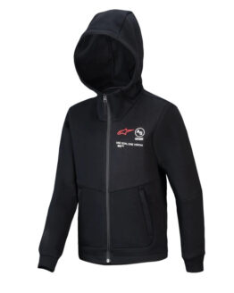 Alpinestars Youth Racer MX Fleece Hoodie Black Small