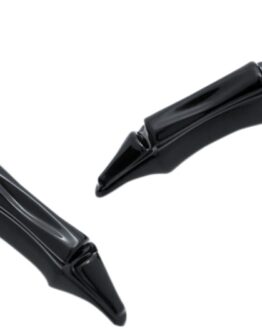 Kuryakyn Zombie Saddlebag Latch Handle Black - Pair