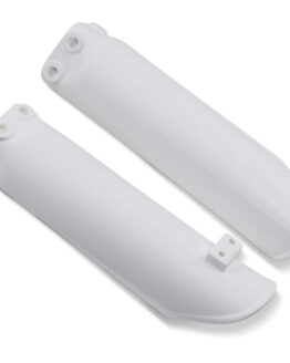 UFO Fork Slider Protectors White Fits KTM