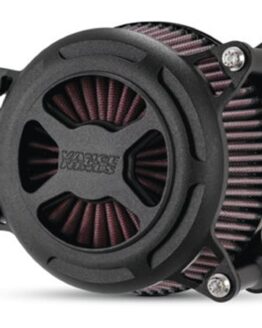 Vance & Hines VO2 Blade Air Intake Wrinkle Black Fits 99-17 Dyna