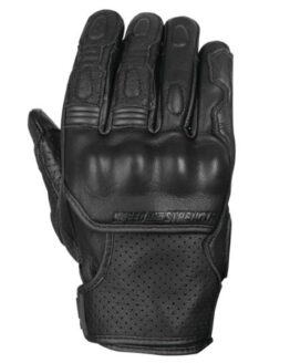 Twist of Fate Leather Gloves Black - XL