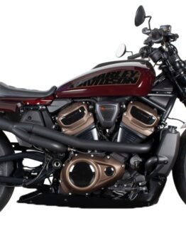 Two Brothers Comp-S 2-1 Exhaust Black Carbon Cap For 2021 Sportster S