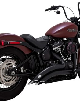 Vance & Hines PCX 2-2 Black Exhaust System Fits Softail 2018-2022