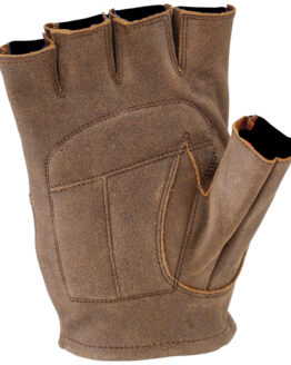 Kuryakyn Buster Vintage Shorty Gloves Black - XL