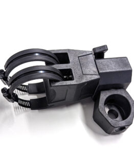 Whip Flag Mount - Folding Tube Mount for 1"-2" Cages w/ Cam Lock & Pivot Adjust