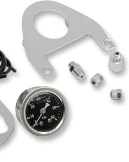 1-5/8" Oil Pressure Gauge w/ Rocker Mount Kit, 60 psi