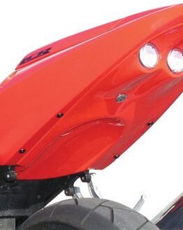 Undertail with built in LEDs-Winning Red