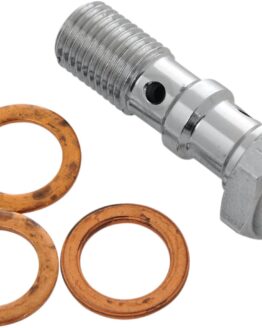 Double Banjo Bolt Chrome