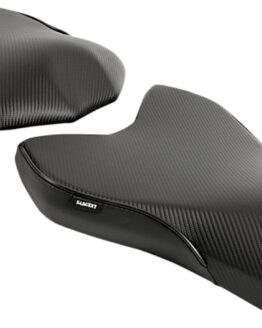 Sargent World Sport 2-Up Seat CarbonFX Vinyl Black Fits Yamaha FZ1