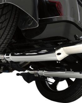 Deluxe Dual Chrome Slip On Exhaust