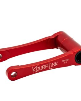 1.75" Lowering Link - Red, Lowers Rear Suspension 1.75 Inch