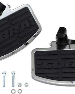 Classic Passenger Floorboards Chrome/Black