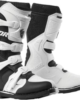 Blitz XP Dirt Bike Boots - Black & White Women's US Size 10