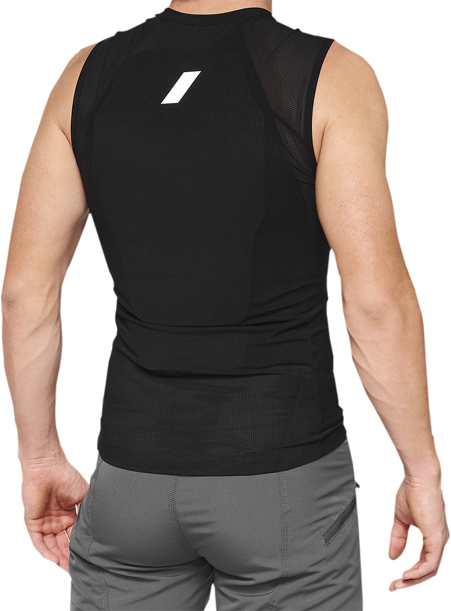 100% Tarka Body Armor Vest Black/White 2XL Unisex - Image 3