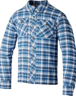RST Lumberjack CE Shirt Blue/Grey XS
