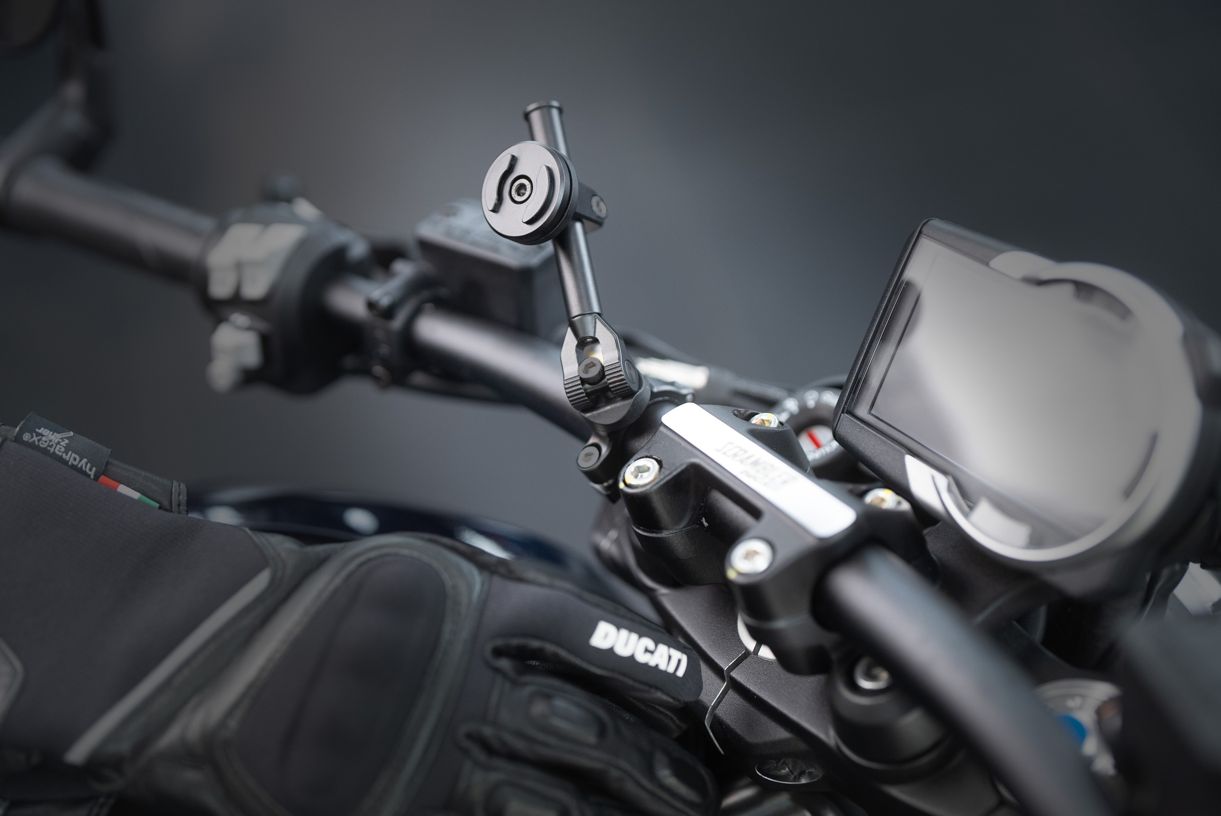 SP CONNECT 3D Phone Mount Standard Black Handlebar Kit - Image 3