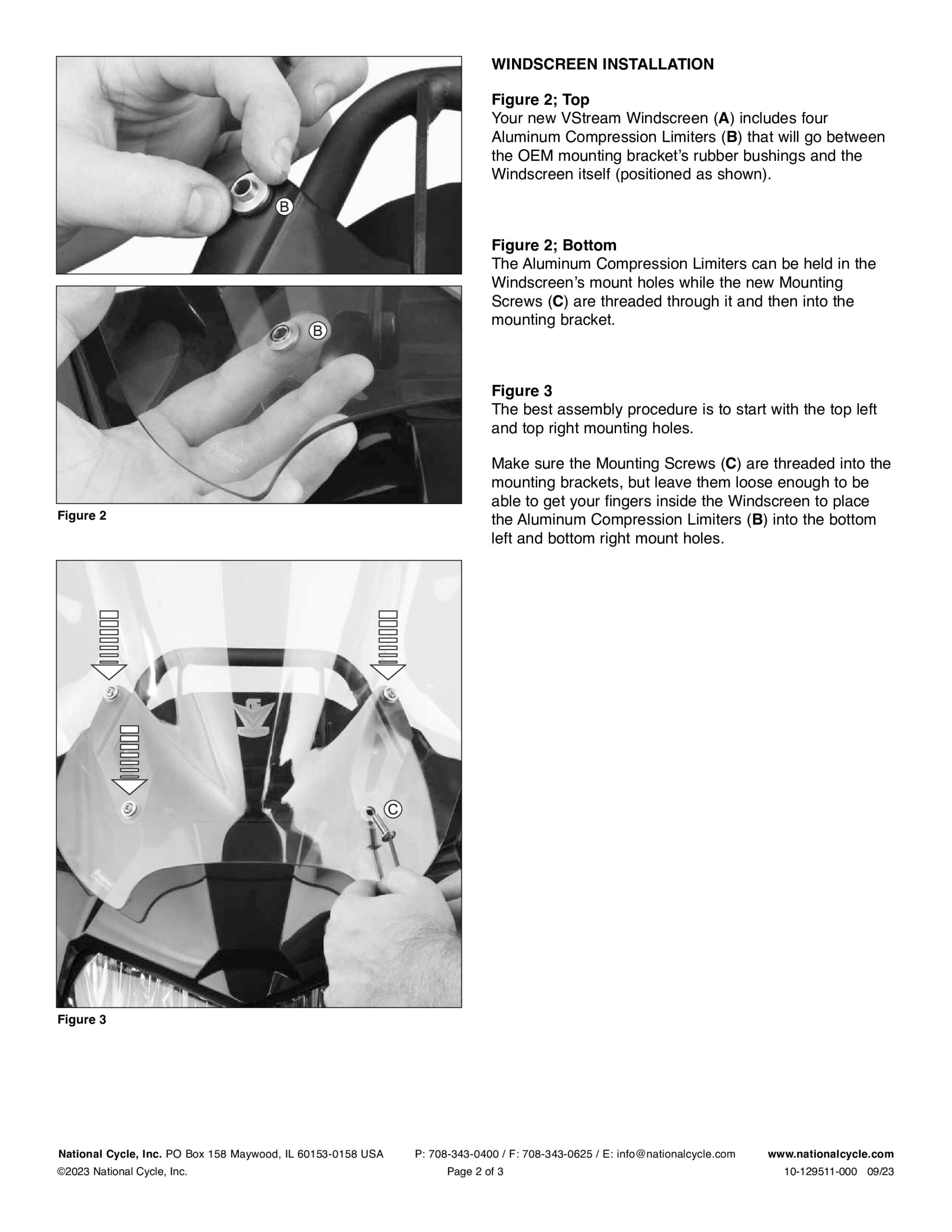 Light Smoke VStream Mid Windscreen *SD* - Image 3