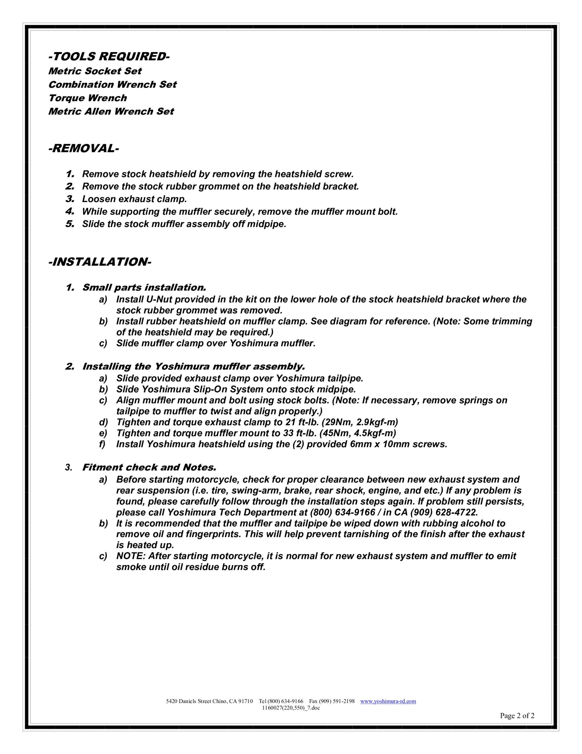 *OPEN BOX* Street TRC Stainless Slip On Exhaust - Image 3