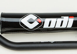 7/8" Braced Aluminum Handlebar - Black