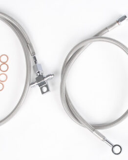 Front Brakeline Kit +2" Silver