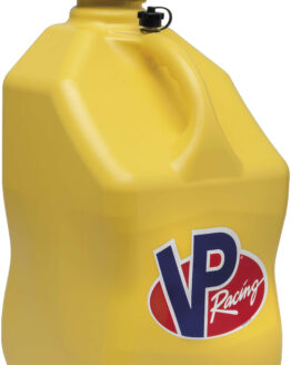 VP Racing 5.5 Gallon Yellow Motorsports Fluid Container with Black Top