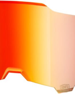 100% Armega Replacement Lens Red Mirror - Adult Size