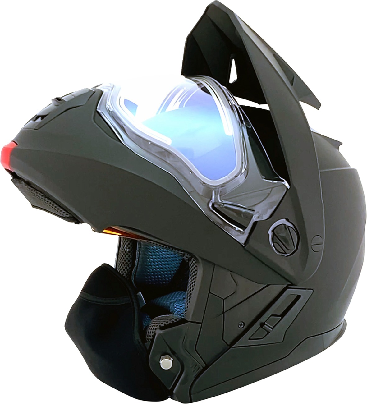 AFX FX-111DS Electric Snow Helmet Matte Black Large - Image 3