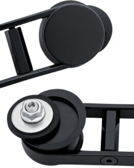 Kuryakyn Adjustable Mirror Relocator Black