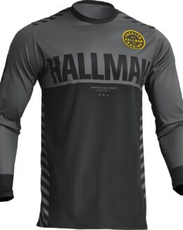 Thor Differ Slice Jersey Charcoal Black Men's 2XL