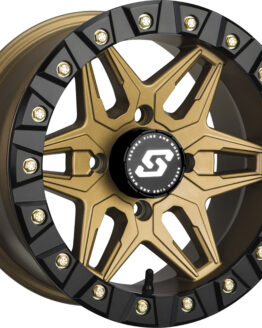 Sedona Split 6 Bronze Beadlock Wheel 14x7 4/137 5+2 12mm Tapered Lug