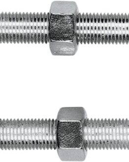 Axle Adjusters CAD Plated by Colony For 67-72 HD Electra Glide/Super Glide