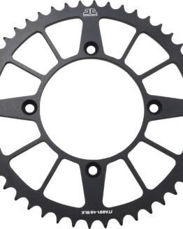 Black Aluminum Rear Sprocket - 48 Teeth 520 Pitch