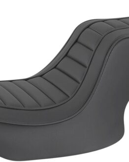Hog Killers Pleated 2-Up Seat Black Gel