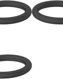 3 Pack Drain Plug O-Ring - #013 (7/16id 9/16od) Mil. Spec. Fluorocarbon Rubber