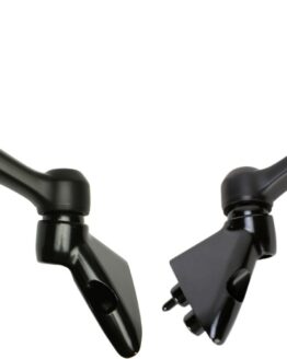 Left & Right Mirror Replacement Set - Black