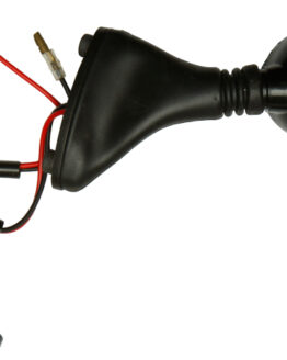 Left Mirror Ducati Style Fairing Mount - Black