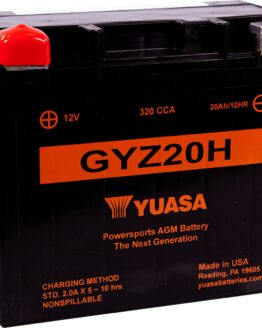 Yuasa GYZ20H Factory Activated AGM Battery Maintenance Free