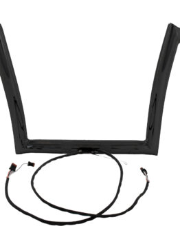 Pre-Wired Monkey Handlebar Black 12"