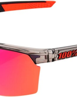 Sportcoupe Sunglasses Crystal Smoke w/ Purple Mirror Lens