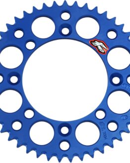 420 47T Aluminum Rear Sprocket - Blue