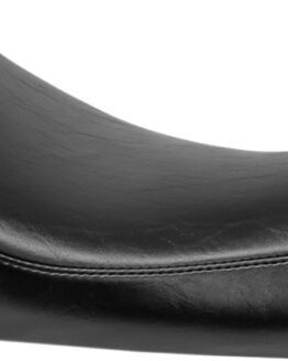 Streaker Smooth Vinyl Solo Seat - Black