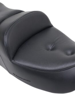 Heated Road Sofa Pillow Leather 2-Up Seat Black Gel