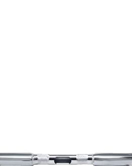 Paul Yaffe Bagger Nation 10in Pre-Wired Monkey Bar Handlebar Chrome