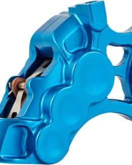 Arlen Ness 6 Piston Diff Bore 14 Inch Right Brake Caliper - Blue