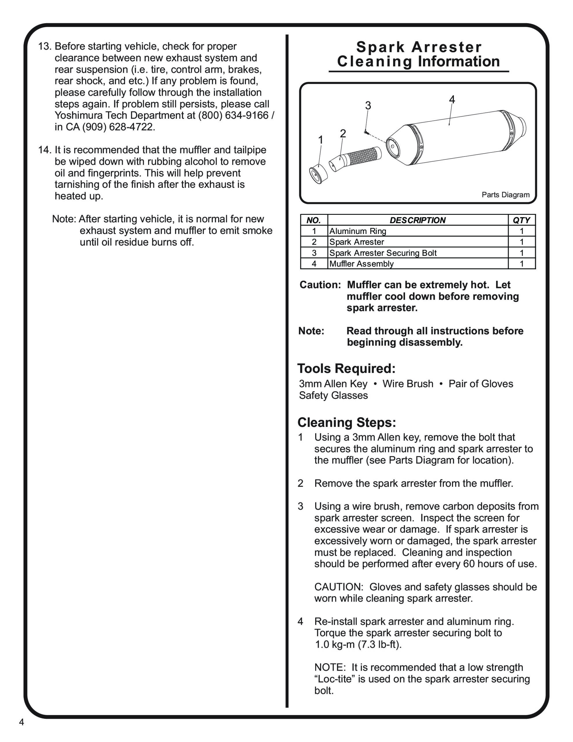 Yoshimura RS2 Full Exhaust Aluminum/Stainless Fits 2015+ Yamaha Raptor 700 - Image 5