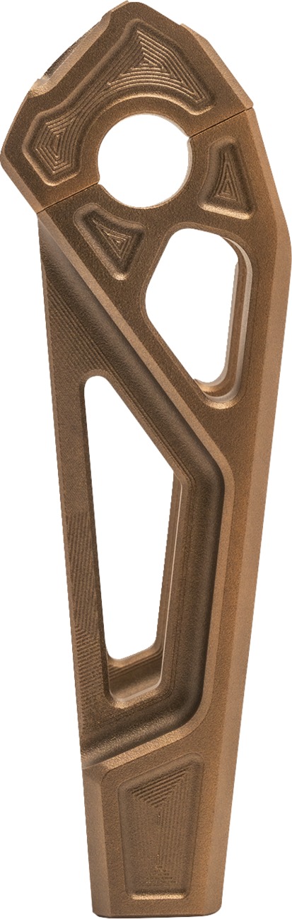 Kodlin USA Fastback Risers 6in Bronze For Harley-Davidson Digital Gauges - Image 3